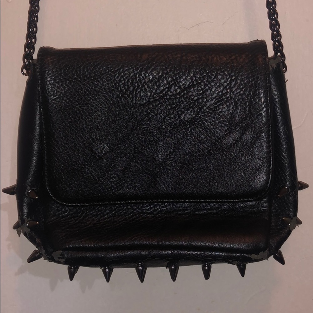 Black spike bag Urban Outfitters